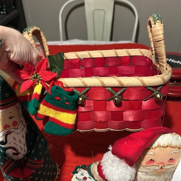 Vintage Christmas decor 13 pc bundle of vintage Christmas decor - Picture 12 of 17